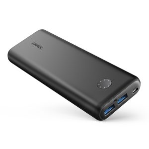 Baterie externa Anker PowerCore II 20000 mAh PowerIQ 2.0, Negru