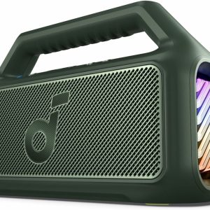 Boxa portabila Anker Soundcore Boom 2, 80W, BassUp 2.0, IPX7, Lumini RGB, Bluetooth 5.3, Verde