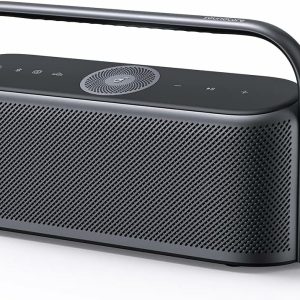 Boxa portabila Anker SoundCore Motion X600, 50W, Wireless Hi-Res Spatial Audio, IPX7, Negru