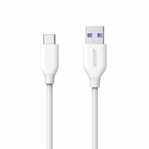Cablu premium USB-C USB 3.0 Anker PowerLine 0.9 m, Alb