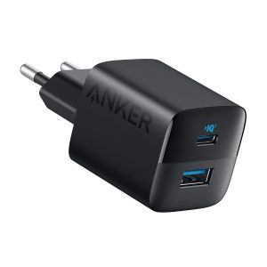 Incarcator retea Anker 323, 33W, USB-C, USB-A, Negru