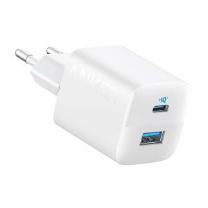 Incarcator retea Anker 323, 33W, USB-C, USB-A, Alb