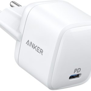 Incarcator retea Anker PowerPort Atom PD 1 30W USB-C Power Delivery, Alb