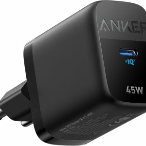 Incarcator retea Super Fast Charger Anker 313, 45W, USB-C, Negru