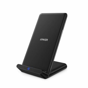 Incarcator universal wireless QI Anker PowerPort Stand 5W, Negru