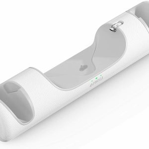 Statie incarcare Anker pentru Meta Quest, suport pentru casti si controllere, 2 baterii reincarcabile, USB-C, Alb