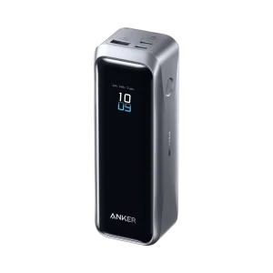 Acumulator extern Anker Prime 20.100 mAh, 220W, QC+PD, 1x USB-A, 2x USB-C, Negru