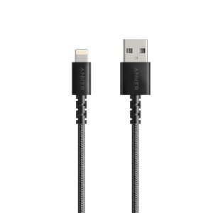 Cablu Anker PowerLine Select+ Lightning USB Apple official MFi, 0.91m, Negru