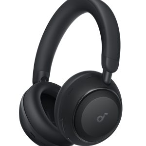 Casti wireless Over-Ear Anker Soundcore Space 2, Active Noise Cancelling, LDAC Hi-Res, Bluetooth 6.1, Autonomie 50 ore, Negru