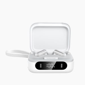 Casti in-ear wireless bluetooth Anker Soundcore P41i, ANC, cablu USB-C retractabil, functie baterie externa, IPX5, Alb