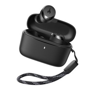 Casti True Wireless Anker SoundCore A25i, Autonomie 28 ore, Bluetooth 5.3, Negru