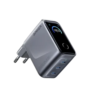 Incarcator Retea Anker Prime 160W, 3x USB-C, Smart Display, Gri