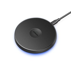 Incarcator universal wireless QI Anker PowerTouch 5W, Negru