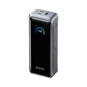 Baterie externa Anker Prime 26.250 mAh, 300W, USB-C, 2x USB-C, 1x USB-A, Smart Display, Negru