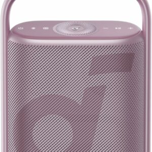 Boxa portabila Anker SoundCore Motion X500, 40W, Wireless Hi-Res Spatial Audio, IPX7, Roz