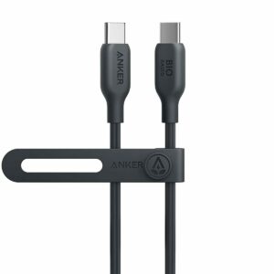 Cablu Anker Bio 543 USB C la USB C (100W), 2.0, 0.91 metri, Negru