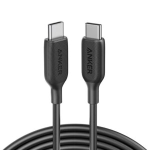 Cablu Anker PowerLine III USB-C la USB-C, 1.8m, Negru