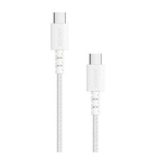 Cablu Anker PowerLine Select+ USB-C la USB-C, 0.91m, Alb