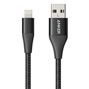 Cablu Lightning Anker PowerLine+ II 0,91 Metri, Negru
