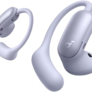 Casti wireless Open-Ear Anker Soundcore AeroFit 2 Pro, ANC, LDAC, Bluetooth 6.1, IP55, Autonomie 34 ore, Violet