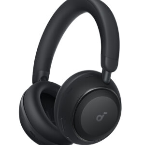 Casti wireless Over-Ear Anker Soundcore Space 2, Active Noise Cancelling, LDAC Hi-Res, Bluetooth 6.1, Autonomie 50 ore, Negru