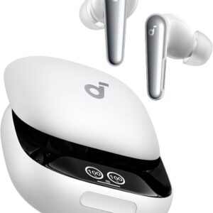 Casti In-Ear Anker SoundCore Liberty 4 Pro, True Wireless, Bluetooth 5.3, ANC, IPX5 Alb