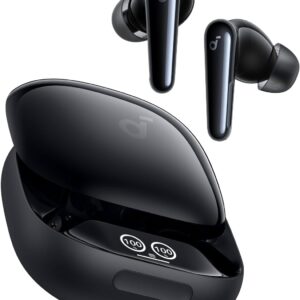 Casti In-Ear Anker SoundCore Liberty 4 Pro, True Wireless, Bluetooth 5.3, ANC, IPX5 Negru Lucios