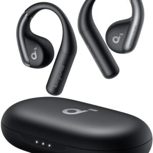 Casti True Wireless Anker SoundCore AeroFit, IPX7, Autonomie 42H, Bluetooth 5.3, Negru