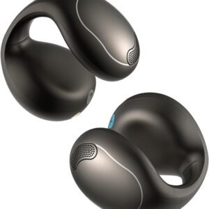 Casti Wireless Open-Ear Anker SoundCore C40i, Autonomie 21 de ore, Design Flexibil, IPX4, Negru
