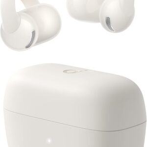 Casti True Wireless Anker SoundCore C50i, Open Ear Clip-On, Hi-Res, IP55, Bluetooth 6.0, Alb