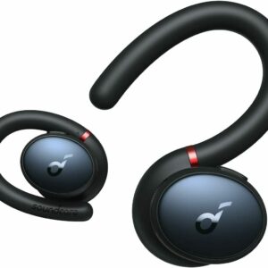 Casti True wireless Anker Soundcore Sport X10, Bluetooth 5.2, IPX7, Deep Bass, Negru