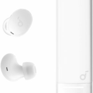Casti Wireless Anker SoundCore A30i, Tehnologie de Anulare a Zgomotului Smart, Bluetooth 5.4, IP54, Alb