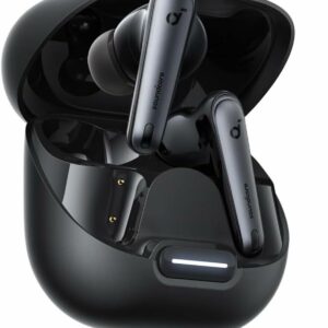Casti Wireless Anker SoundCore Liberty 4 NC, ANC 2.0, Sunet Hi-Res, LDAC, Bluetooth 5.3, Negru
