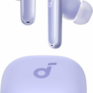 Casti wireless Anker Soundcore P40i, Adaptive Noise Cancelling, IPX5, Bluetooth 5.3, Violet