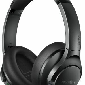 Casti Wireless Over-Ear Anker Soundcore Life Q20+, Active Noise Cancelling, MultiPoint, Negru