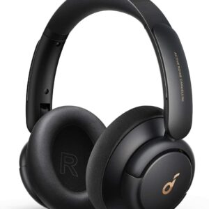 Casti Wireless Over-Ear Anker Soundcore Life Tune, Hybrid Active Noise Cancelling, Deep Bass, MultiPoint, Negru