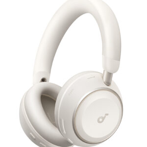 Casti wireless Over-Ear Anker Soundcore Space 2, Active Noise Cancelling, LDAC Hi-Res, Bluetooth 6.1, Autonomie 50 ore, Alb