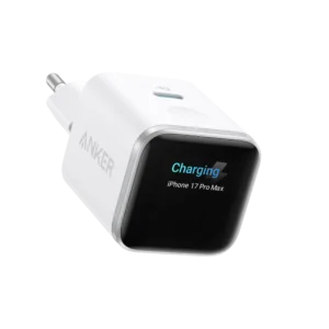 Incarcator retea Anker Nano Smart Display, 45W, 1x USB-C, Alb