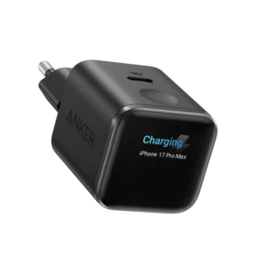 Incarcator retea Anker Nano Smart Display, 45W, 1x USB-C, Negru