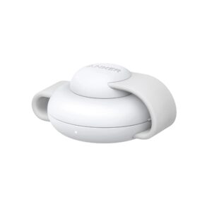 Incarcator wireless Anker MagGo 3-in-1, MagSafe Qi2, 15W, pliabil, pentru iPhone 15/16, AirPods, Apple Watch, Alb