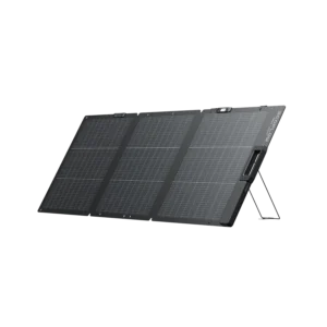 Panou solar Ecoflow 160W NextGen portabil, bifacial, ultra-usor, Negru