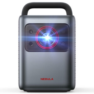 Proiector video portabil smart Anker Nebula Cosmos Laser, 4K, 2200 ANSI Lumens, Android TV 10, Wi-Fi