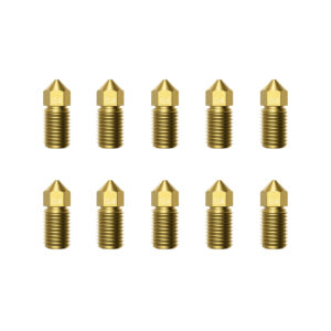 Set 10 Duze Extrudare pentru imprimanta 3D AnkerMake M5, Auriu, 0.4mm