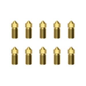 Set 10 Duze Extrudare pentru imprimanta 3D AnkerMake M5, Auriu, 0.2mm