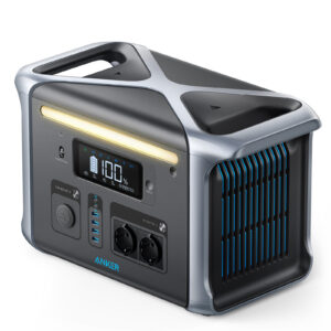 Statie de alimentare portabila Anker 757 Portable Power Station, PowerHouse 1229Wh, LiFeP04, 1500W Generator Solar, 9 porturi incarcare, lumina LED