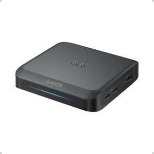 Baza de incarcare pentru Anker Prime 150W, 3 porturi, ActiveShield 4.0, Negru