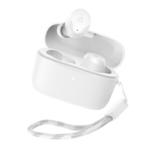 Casti True Wireless Anker SoundCore A25i, Autonomie 28 ore, Bluetooth 5.3, Alb